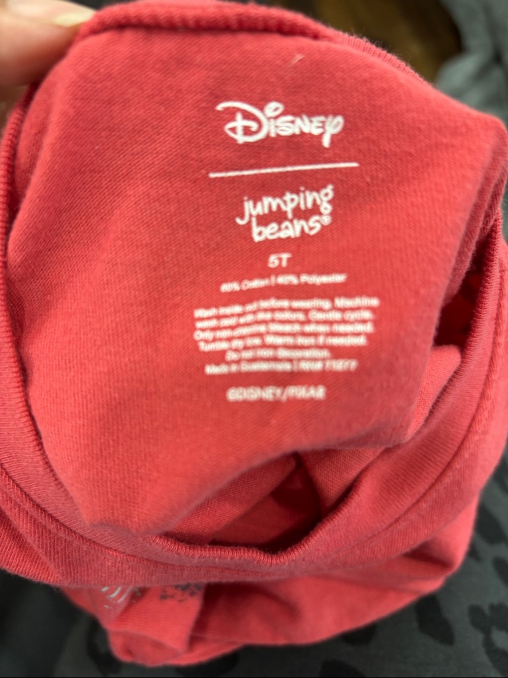 Disney Red Lightning McQueen Graphic Tee size 5T - Picture 4 of 4